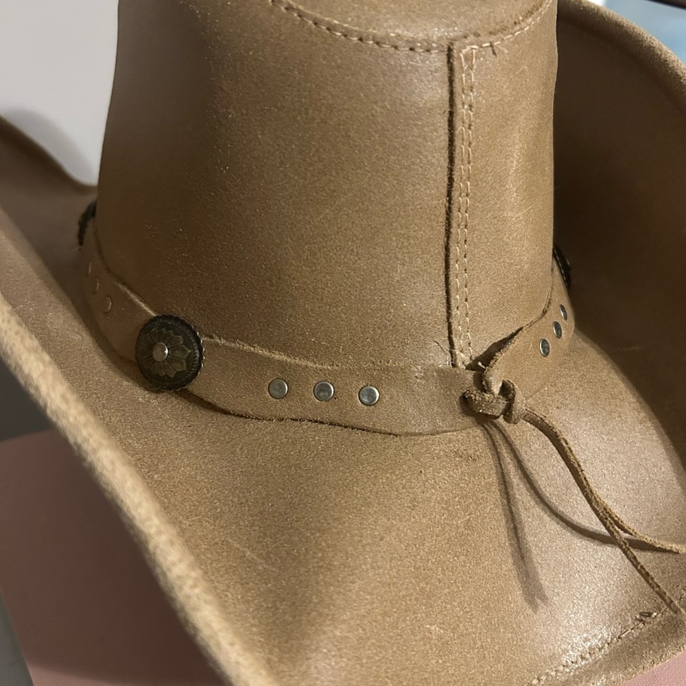 Tan Western Style Hat